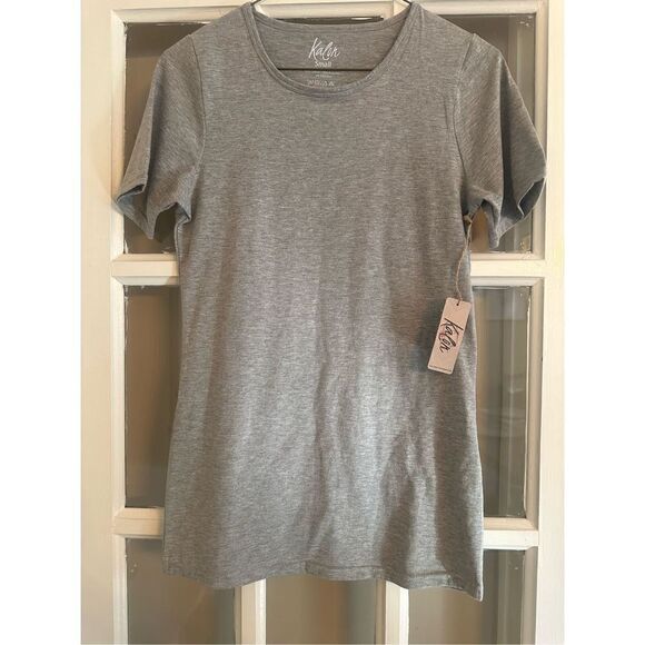 Kalon Women's gray size small Crewneck T-Shirt Base Layer - Picture 6 of 6